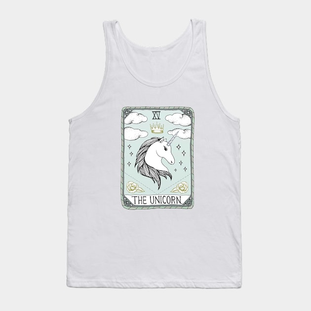 The Unicorn Tank Top by Barlena